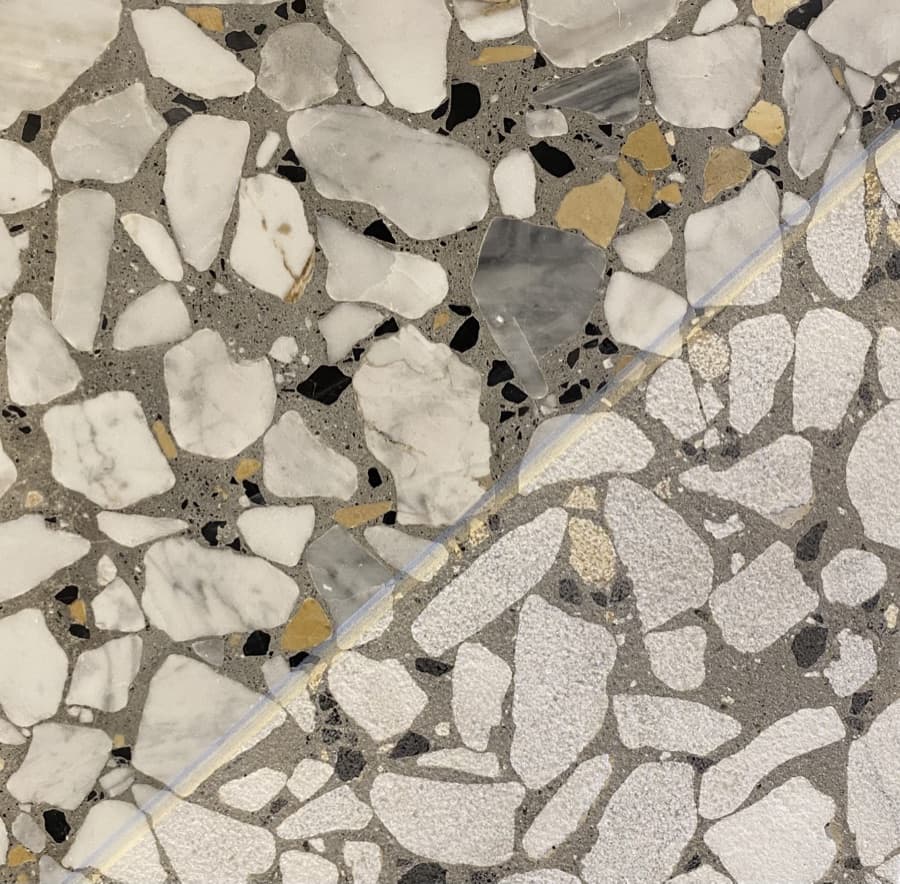 AGFCP3 agglomerate terrazzo sample
