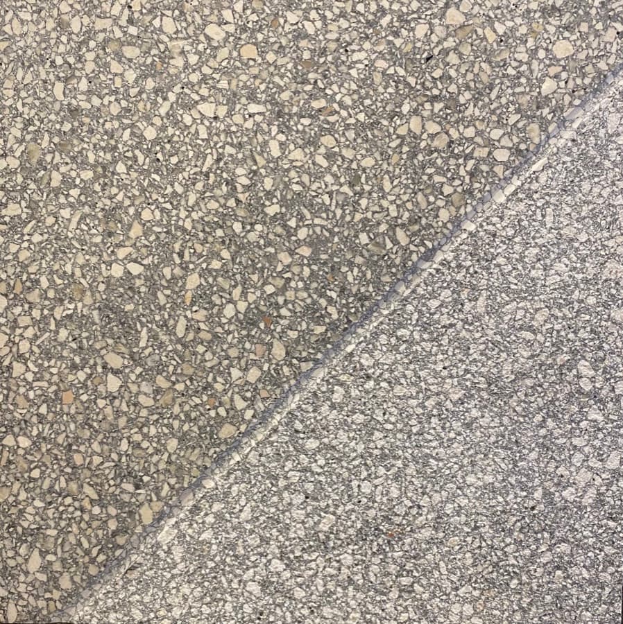 Agglosira agglomerate terrazzo sample