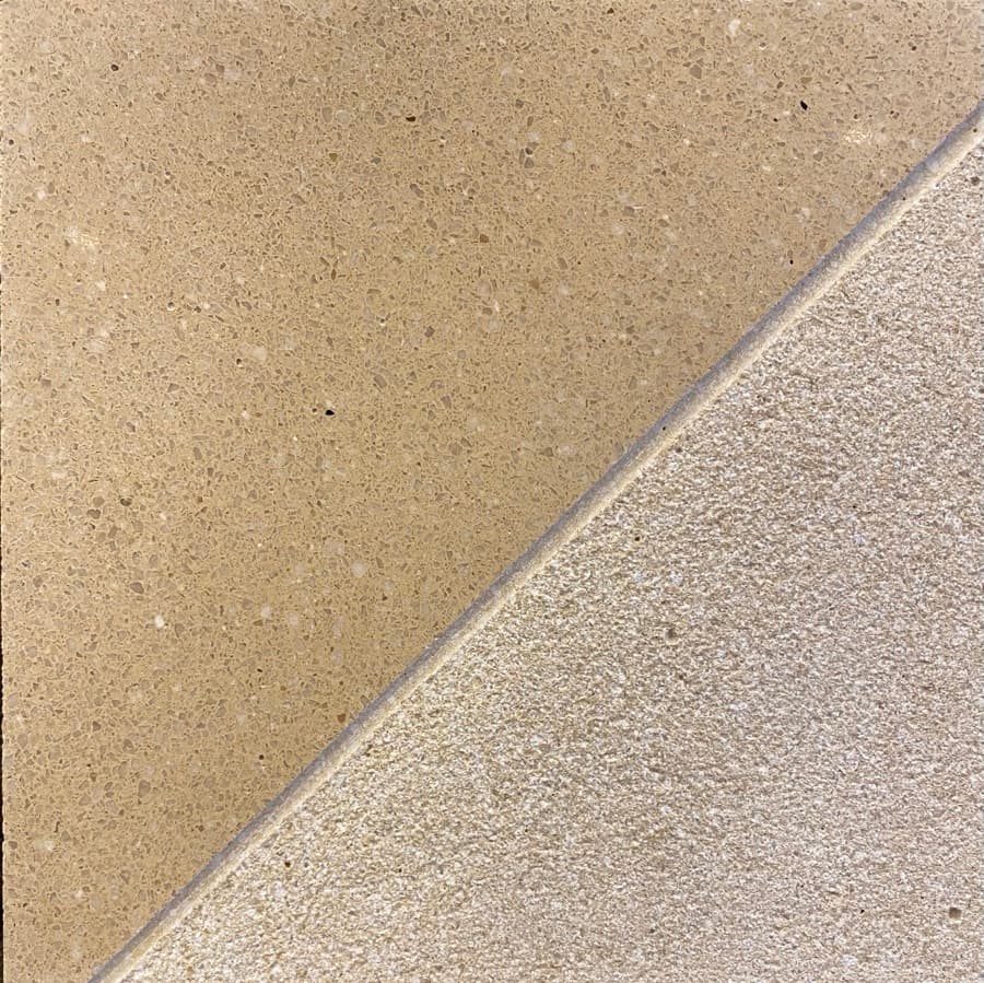 Agglo Fil agglomerate terrazzo sample
